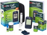 On Call Extra Blood Glucose Meter Starter Kit (incl. 10 Test Strips, 10... 