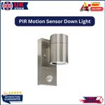 Outdoor Mains Powered Light PIR Motion Sensor Security Garden IP44 Wall Lamp UK