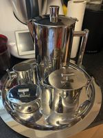 Sambonet Bamboo tea and coffee set in stainless steel 