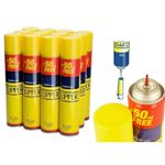 CLIPPER GAS Refill Universal Lighter Fuel Fluid Refill 300ML -Genuine Pack of 12