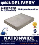 Concrete Flags / Slabs Grey (council) 3x2 2x2 Various Quantities Quick Delivery