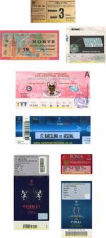reproduction  BARCELONA 1960-2015 european champions lge cup final ticket [RMT]