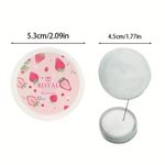 Strawberry Nail Polish Remover Pads 32PCS Box Soft Easy Manicure Pedicure Wipes