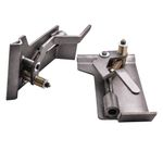 2PC Quick Tach Universal Weld On Skid Steer Quick Tach Conversion Adapter New