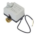 Motorized Ball Valve 2 Wire 2 Way Normally Closed DN15 Brass ABS DC 220V IP5
