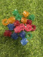 19 Vintage Retro Random Christmas Light Shades Star Shaped Retro 
