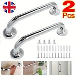Safety Grab Bar Bathroom Support Handle Steel Bath Shower Toilet Hand Rail