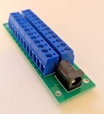 Barrel Power Distribution Board for DC - 12 way connector