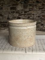 Antique French Patinated Confiture Pot Large