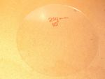 Replacement Round Flat Clock Dial Glass 102-177mm (4"-7") diameter 2mm Thick