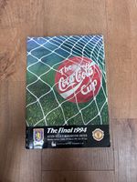 Coca-Cola Cup 1994 Final Programme - Aston Villa vs Manchester United