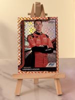 Topps Chrome Formula 1 2025 - #25 Richard Verschoor Orange X-Fractor 12/25