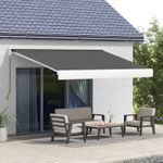4 x 3(m) Electric Awning, Half Cassette Retractable Sun Canopies