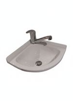 Corner Plastic Sink + Tap – Ideal for Campers, Sheds, Horseboxes, 295 L x 150 D