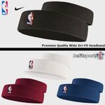 NIKE NBA BASKETBALL HEADBAND ELITE DRI-FIT WIDE SWEATBAND TRAINING GYM SPORTS