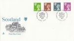 37p 26p 22p Scotland Mercury FDC Edinburgh CLEARANCE 1991 (142695)