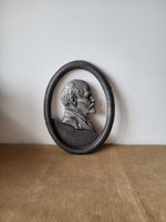 Brutalist Soviet Wall Plaque Lenin Profile | Cold War Industrial 1970s Relief