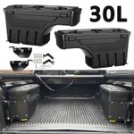 Left + Right Swing Case Truck Bed Storage Box For Ford Ranger 2012-2021 Pickup