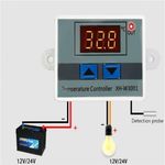 XH W3001 12V Thermostat Temperature Controller with Electronic Digital Display