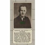 George Oscar Sylvester Labour MP Pontefract Normanton -1961 SMALL News Clipping