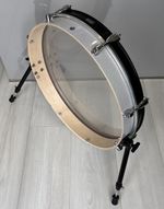 Custom Made 22"x 3” Birch shell Pancake bass drum (#327), using various Parts
