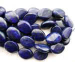 ukcheapest-15.5''beautiful lapis waved oval 20x15mm gemstone blue