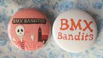 BMX Bandits two 25mm button badges inc 'C86' design. Free UK postage!