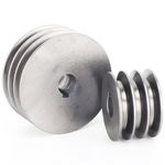 V-Belt Pulley Motor Pulleys Groove 4-10mm Discs Dia Ø70-150mm For 3A Type Belts
