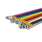 FULL KIT HEL Brake Lines Hoses For Alfa Romeo GTV 2.0 Twin Spark 155 BHP 98-03