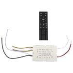 Dimmable Ceiling Fan Light Remote Control with Battery Monitoring Feature
