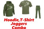 Carp Fishing Clothing - Hoodie, T-Shirt & Jogger's Combination