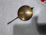 Antique Fusee Clock Pendulum