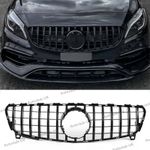 FOR 2015-2018 MERCEDES BENZ A CLASS W176 FACELIFT GRILLE PANAMERICANA GT-R STYLE