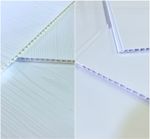 White Ash Gloss Or Gloss White Bathroom Ceiling Panels Shower Wall PVC Cladding