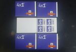 Original 1st Class Stamps x20 Royal Mail Barcoded First Class, 5 Booklets