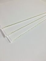 Matt White Bathroom Ceiling Panels PVC Shower Wall Cladding Kitchen Office Home