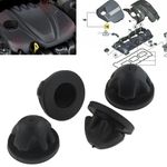 4pc FOR BMW 1 2 3 4 5 6 SERIES X1 X3 ENGINE COVER TRIM RUBBER MOUNT GROMMET BUSH