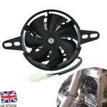 12V Motorcycle Engine Electric Radiator Cooling Fan Fit Dirt Bike Motocross ATV