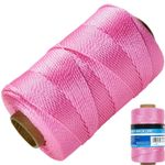 Yellow Builders Building Brick Laying Measuring Masonry Rope String Line 500ft