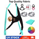 Yoga Swing Aerial Hammock  9 Yards Professional Thicker Low Stretch Fabric & Set