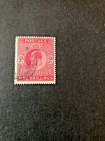 SG263 1902-10 5/-   bright carmine   fresh with part SOUTHHAMTON  cds  cat £150