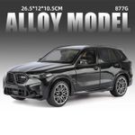 1:18 2025 BMW X5 M Competition LCI SUV Alloy Metal Diecast Model Car