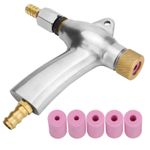 Sandblaster Gun Air Sand Blasting Ceramic Nozzles Kit Fit Sandblaster Cabinet UK