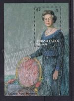 QEII 1993 40th Anniversary Coronation MNH Stamp Sheet TURKS & CAICOS ISLANDS