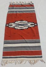 Vintage Traditional Handcrafted Epic Turkish Kilim Rug for Home Décor 181x92 cm
