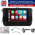 NONAME 6.5" CarPlay Android Auto Radio RCD360 PRO 187B RCD330 For VW Golf  UK