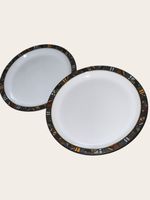 Denby Marrakesh 2x Salad Plates 8.5” First Quality Excellent Unused New w/o Tag
