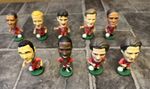 Corinthian Liverpool FC 1995 football figures lot x 9 