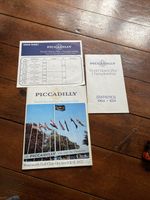 Golf Programme: 1975 PICCADILLY WORLD MATCHPLAY WENTWORTH Statistics Draw sheet