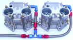 Weber DCOE 40/45 48  twin side draught carburettor fuel rail hose kit an6